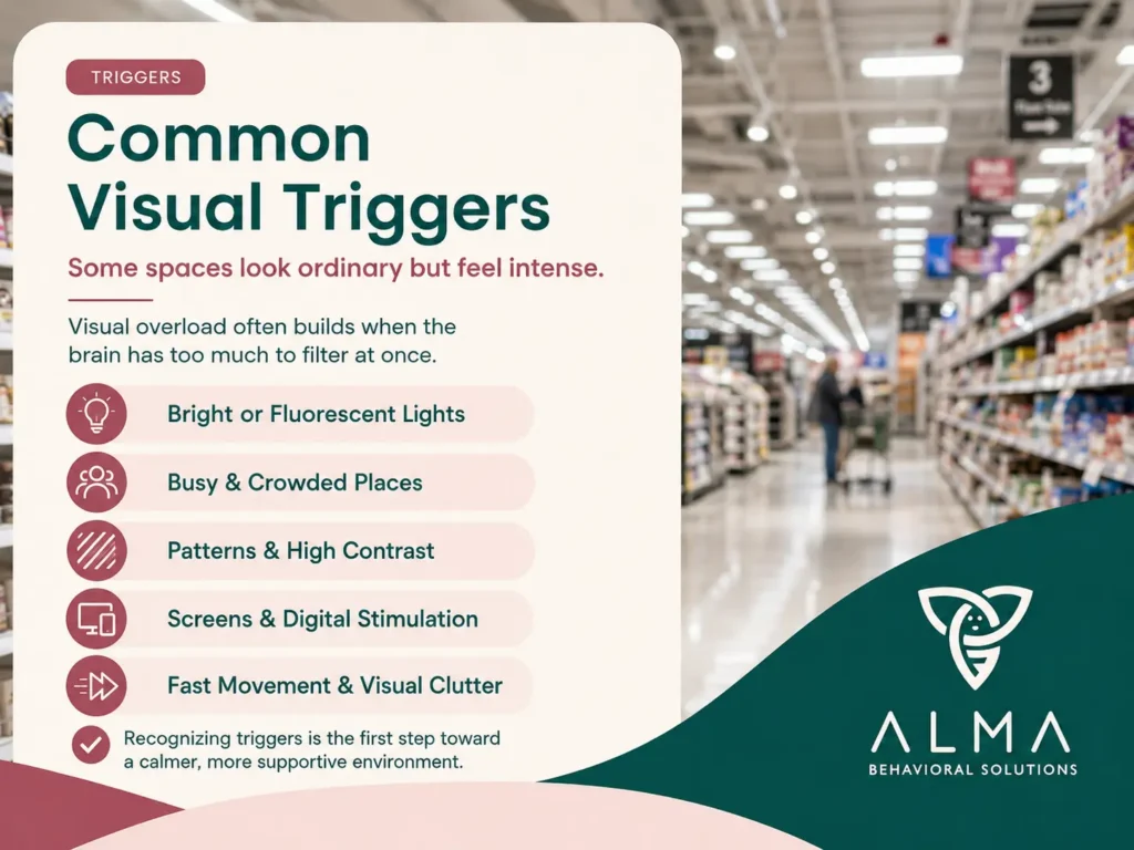 Common Visual Triggers for Autism Visual Sensory Overload - Almabaa