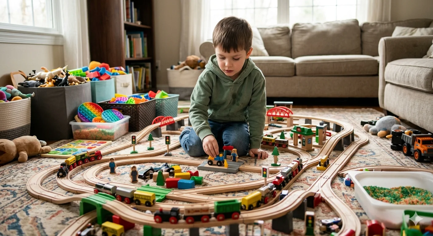 Do Autistic Kids Make Messes with Toys - Almabaa