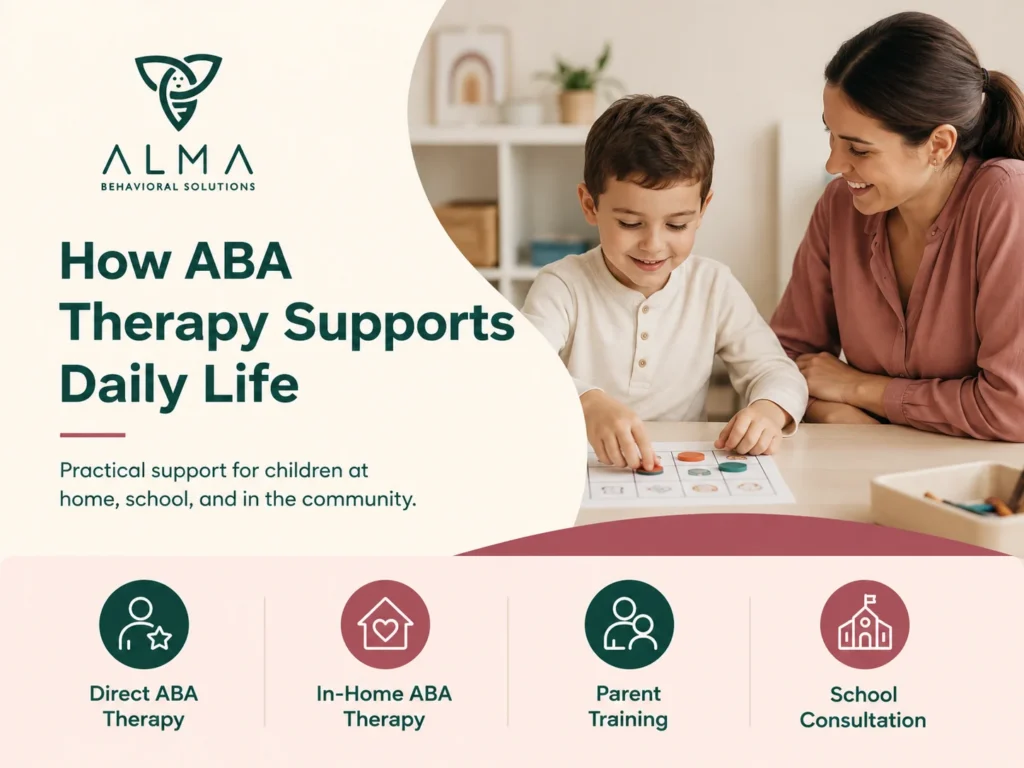 How ABA Therapy Support Daily Life - Almabaa