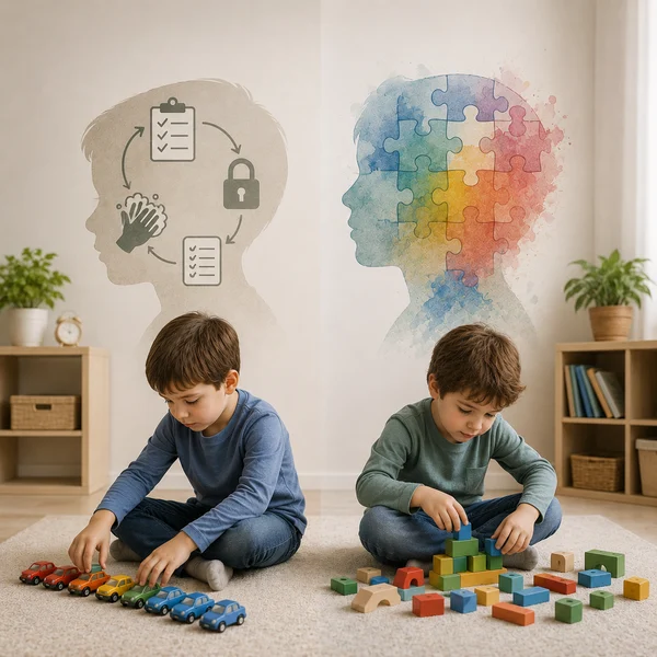 Difference b/w OCD Vs Autism - Alma