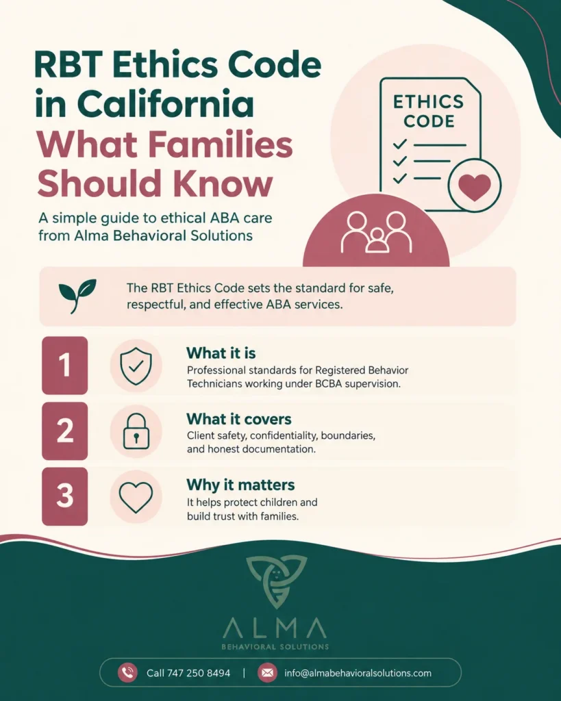RBT Ethics Code California USA - Almabaa