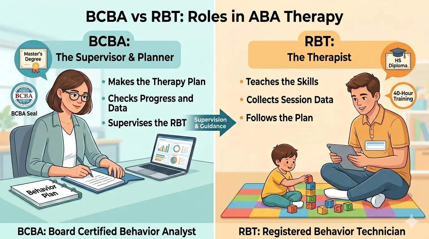 RBT Vs BCBA What’s the Difference Between (RBT) and (BCBA) - Almabaa