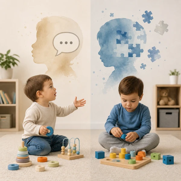 Difference b/w Speech Delay vs Autism - Alma
