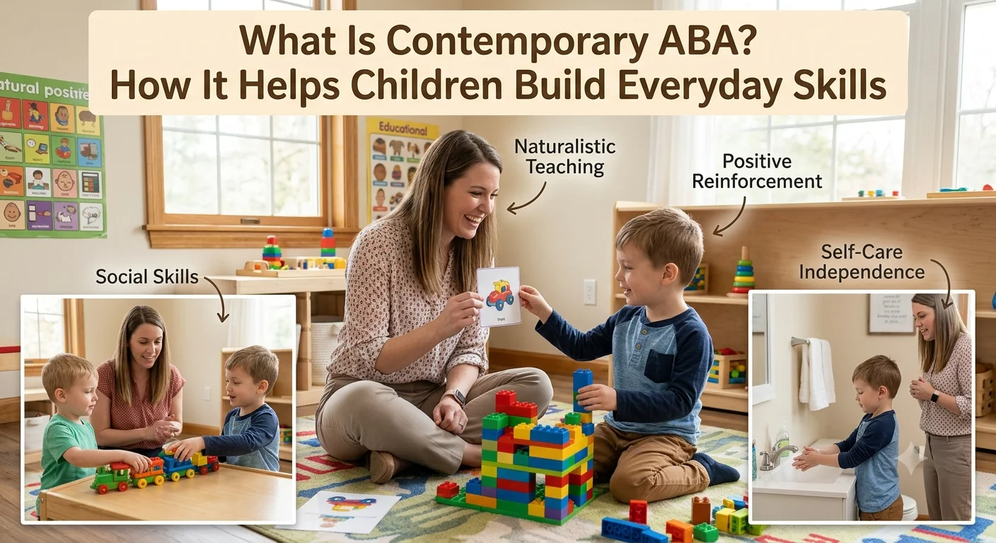 What Is Contemporary ABA How It Helps Children Build Everyday Skills - Almabaa