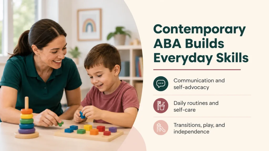 What Is Contemporary ABA - What Makes an ABA Approach Contemporary - Almabaa