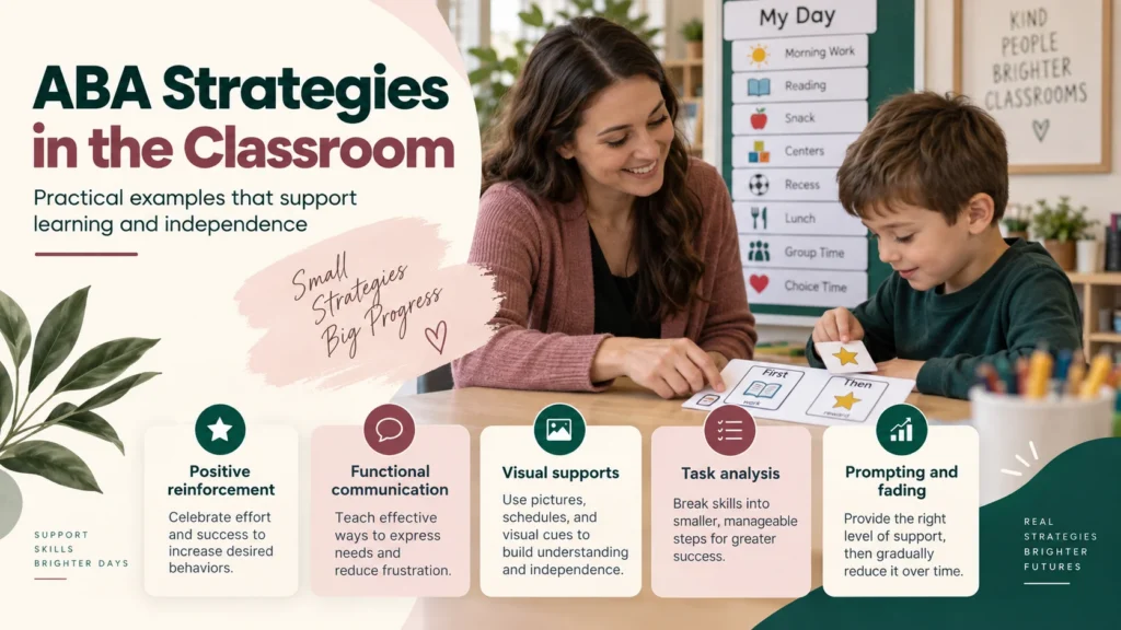 ABA Strategies in the Classroom Practical Examples - ALMA