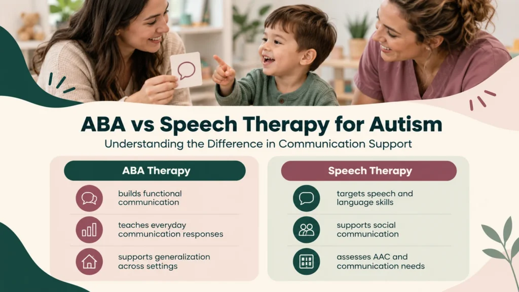 Difference Between ABA Therapy & Speech Therapy - ALMA