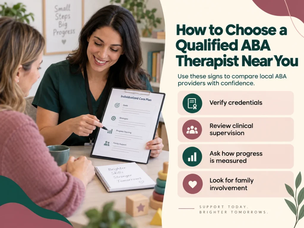 How to Choose a Qualified ABA Therapist Near You - ABA Therapist