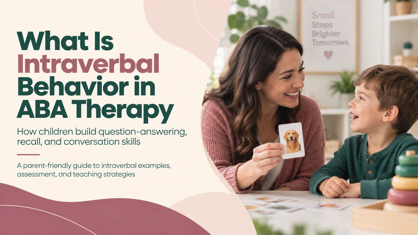 What Is Intraverbal Behavior in ABA Therapy Examples, Types & Teaching Strategies - ALMA