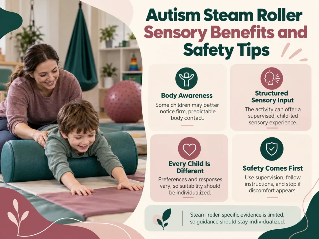 Autism Steam Roller Sensory Benefits and Safe use for Children - Almabehavioralsolutions